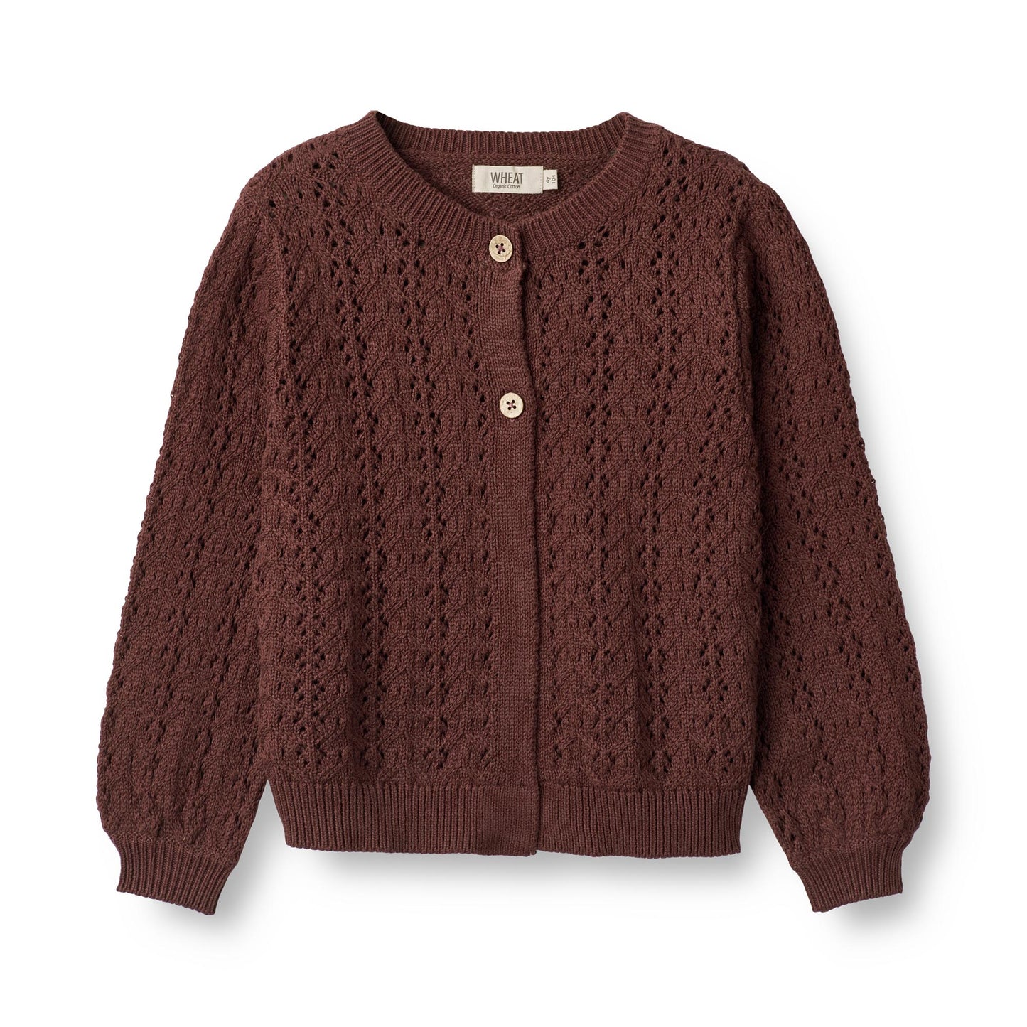 STRICKJACKE CELIA - AUBERGINE