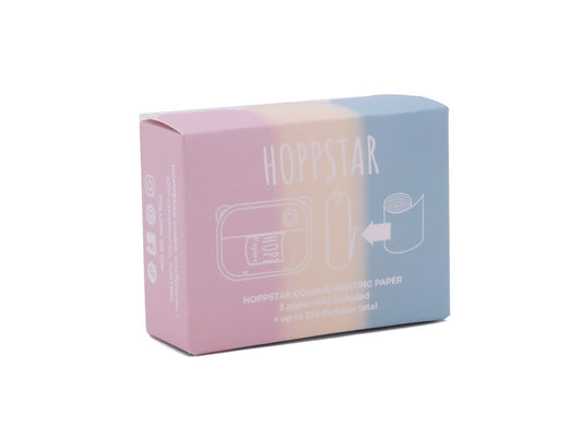 HOPPSTAR - Papierrollen - Farbig - 3er Nachfüllpack