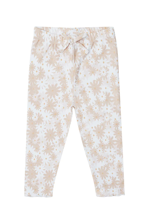 LEGGINGS 'FIELD OF DAISIES' MIT SCHLEIFE