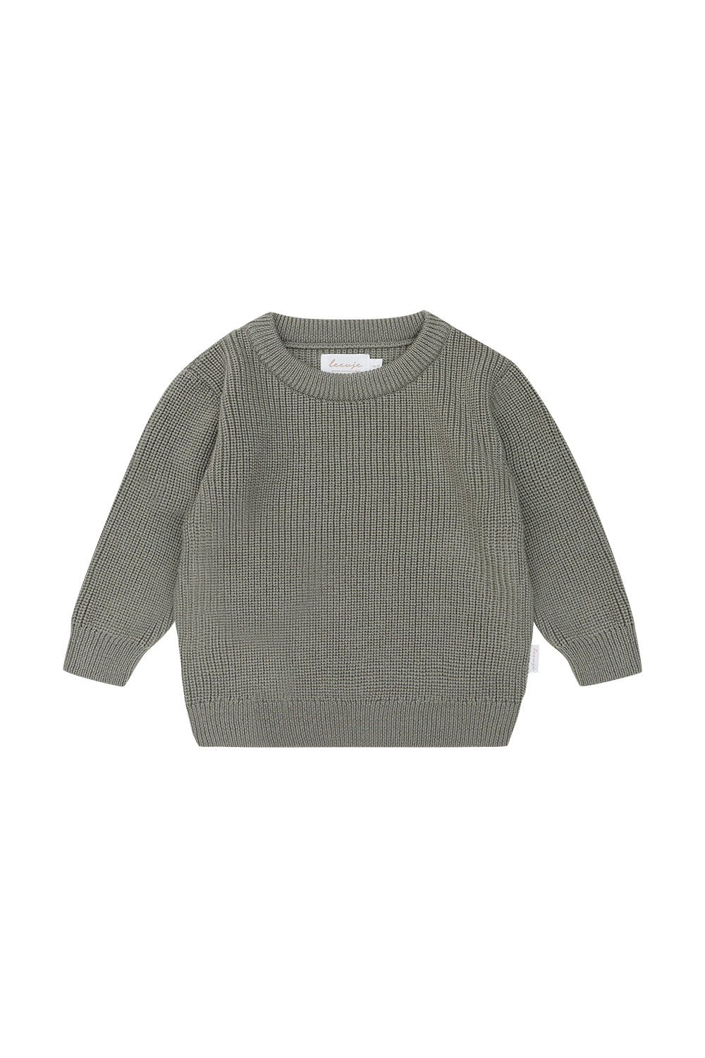 Chunky Knit Sweater - Grün