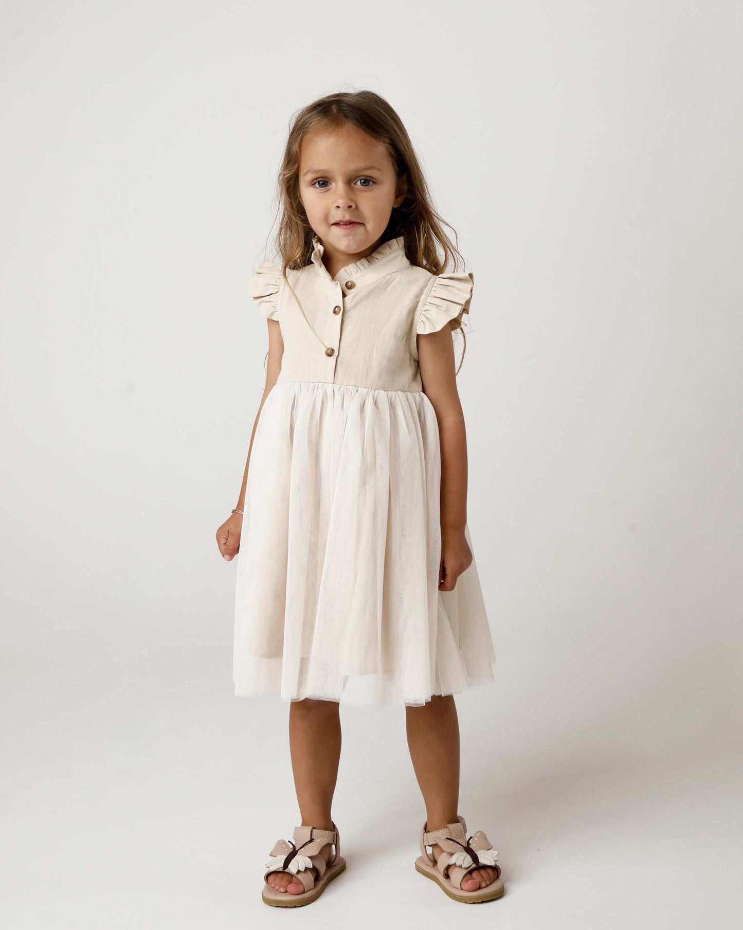 Fleurance Dress - Soft Sand