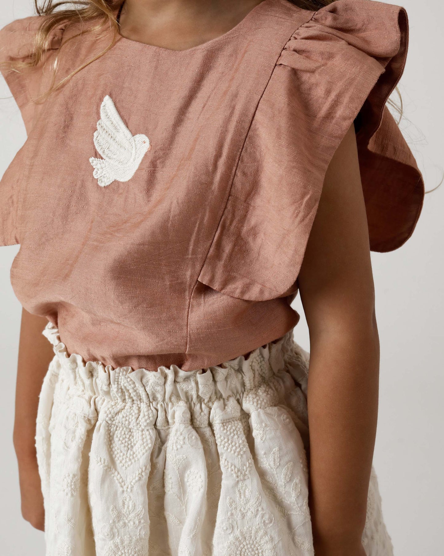 Cathi Top | Dove - Cloudy Rose