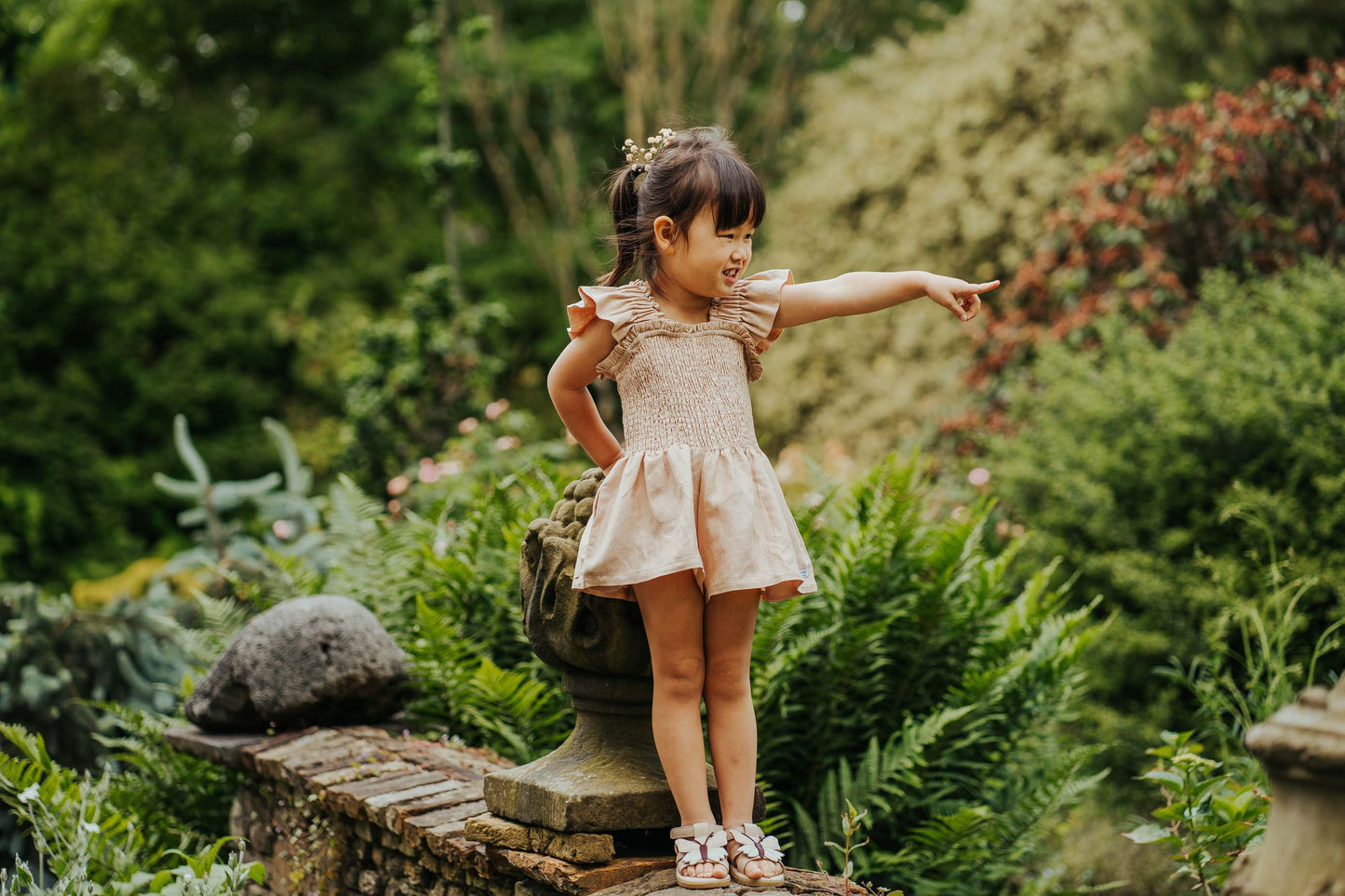 Estien Playsuit - Rose Mocha