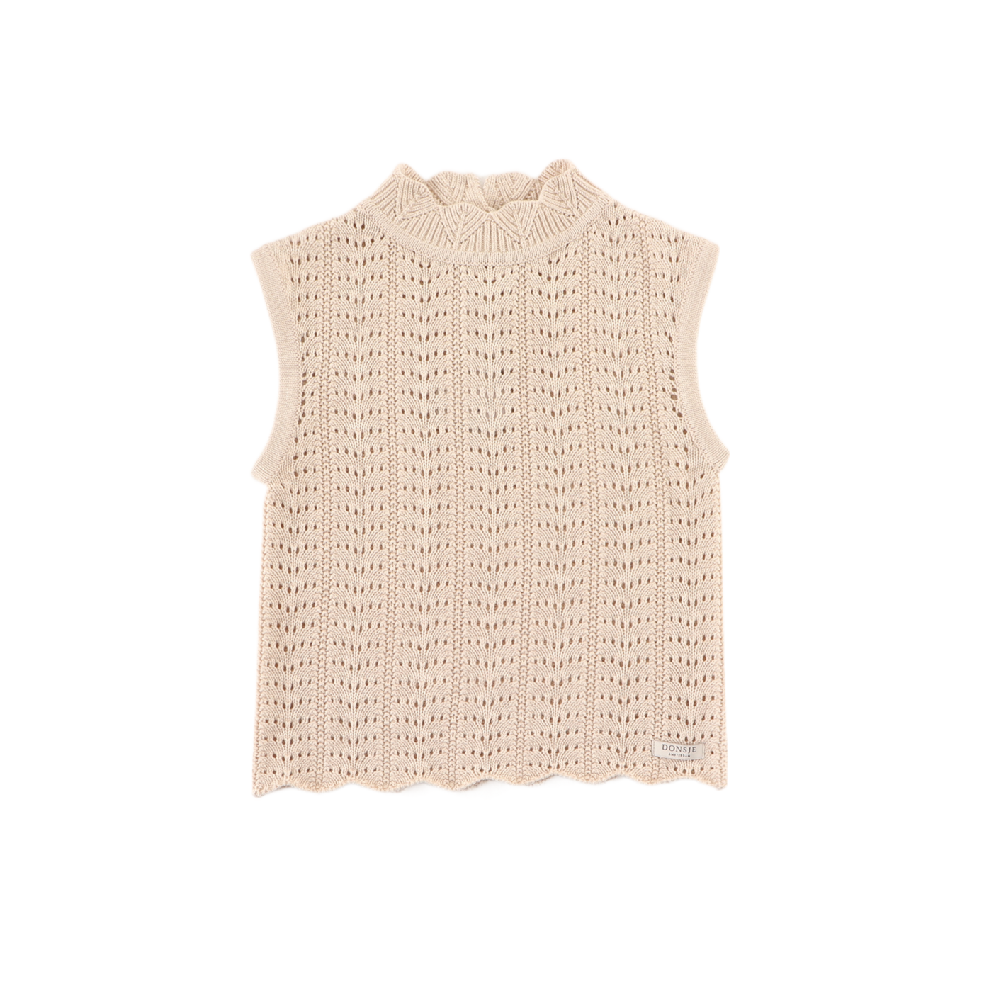 Mabell Vest - Misty Rose