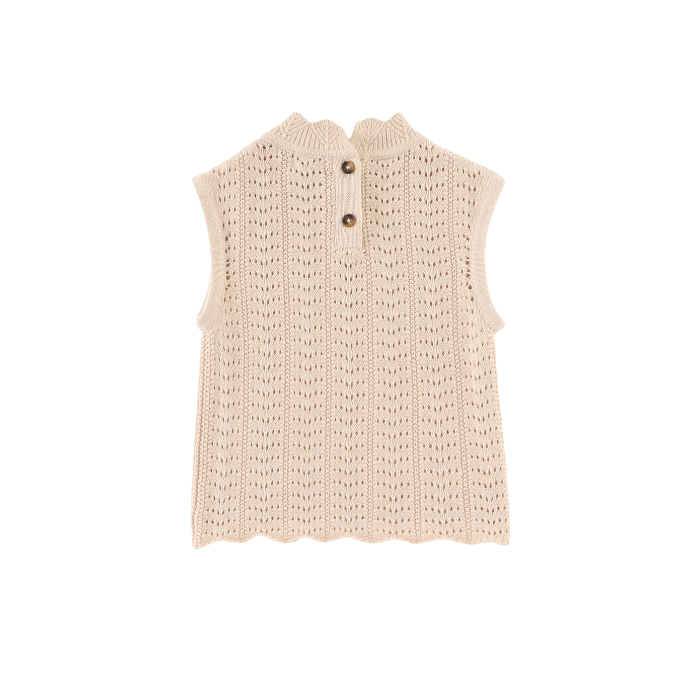 Mabell Vest - Misty Rose