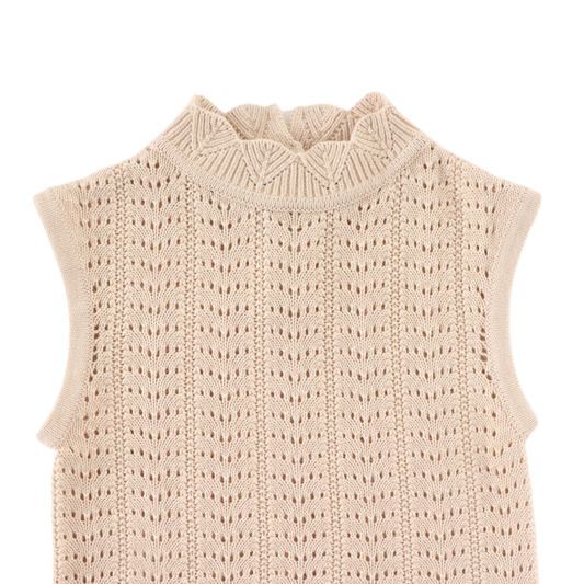 Mabell Vest - Misty Rose