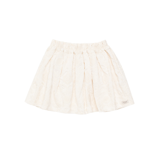 Raylen Skirt - Warm White Flowers