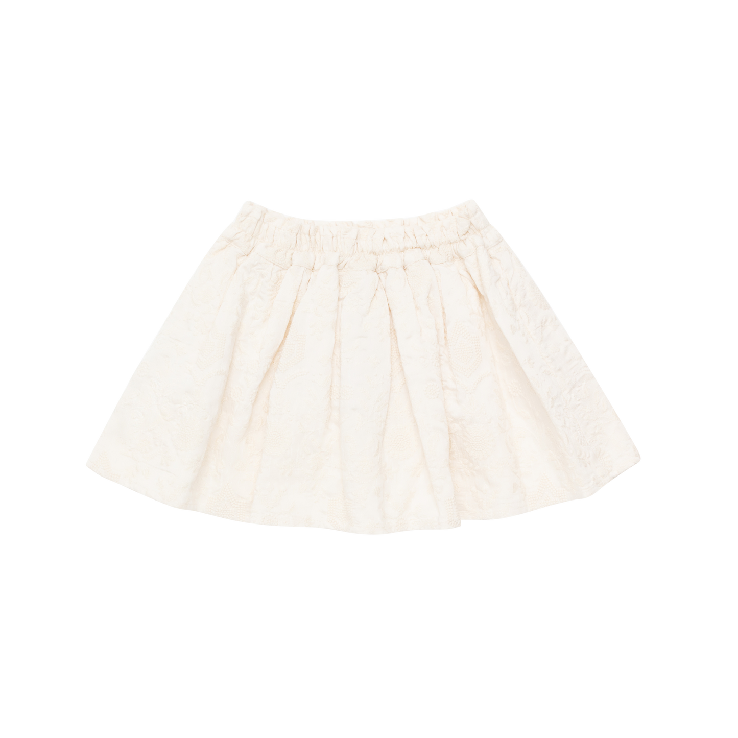 Raylen Skirt - Warm White Flowers