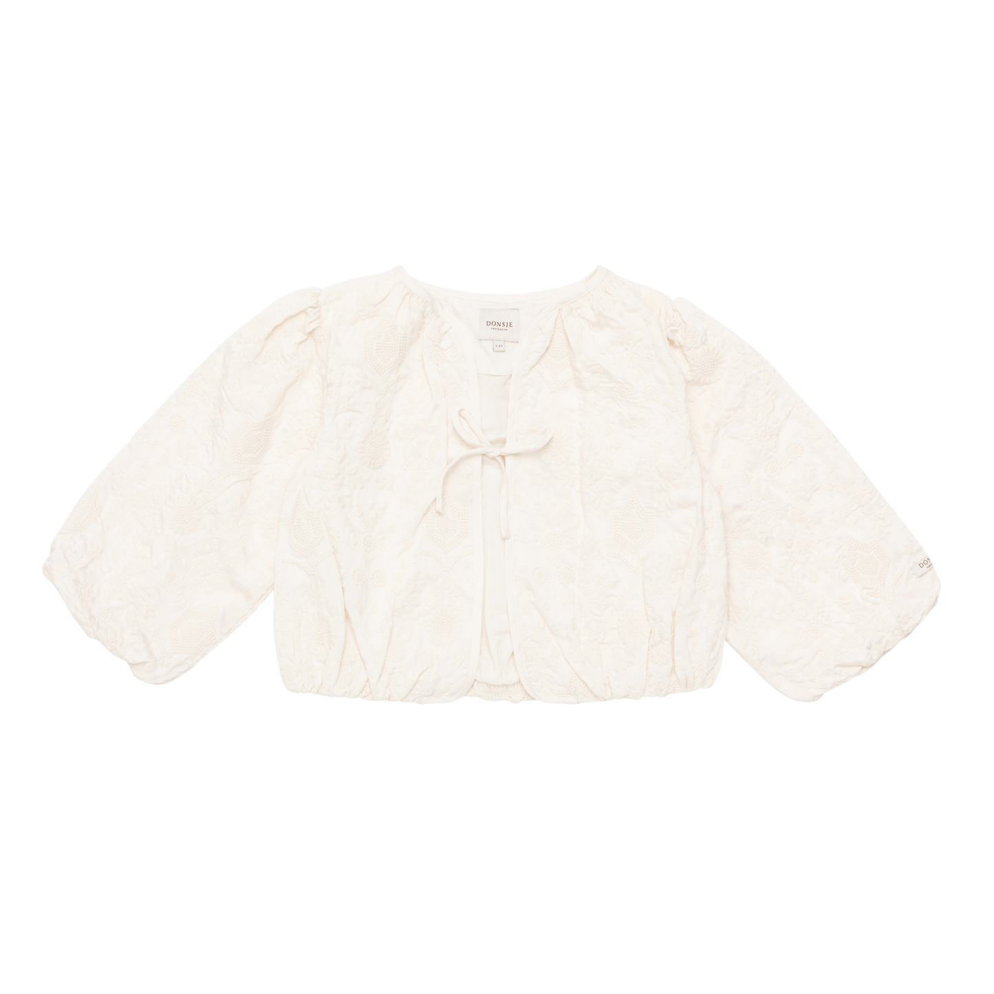 Guusje Jacket - Warm white Flowers