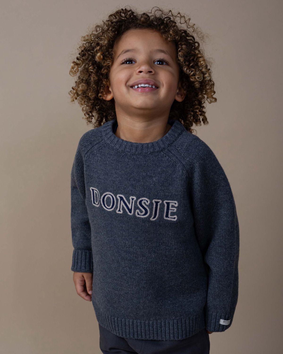 Fionn Merino Wool Sweater - Cloudy Grey Melange