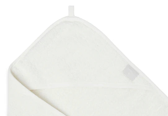 HOODED TOWEL - EMBROIDERY IVORY