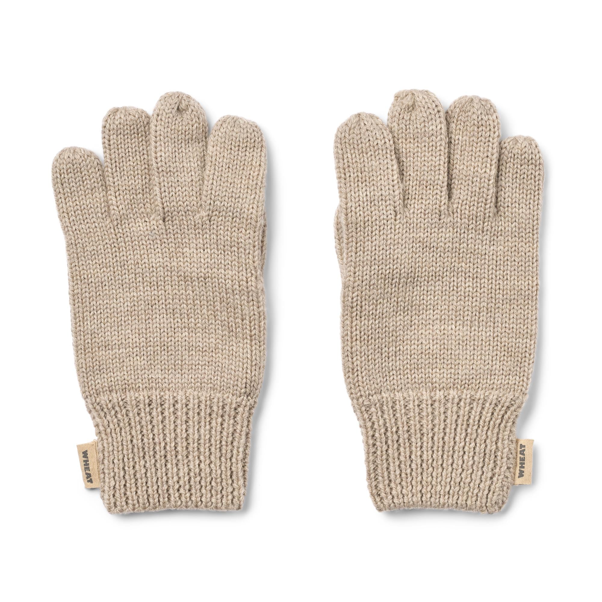wheat handschuhe kinder Wheat Strick Handschuhe warm sand melange – Kindertraum