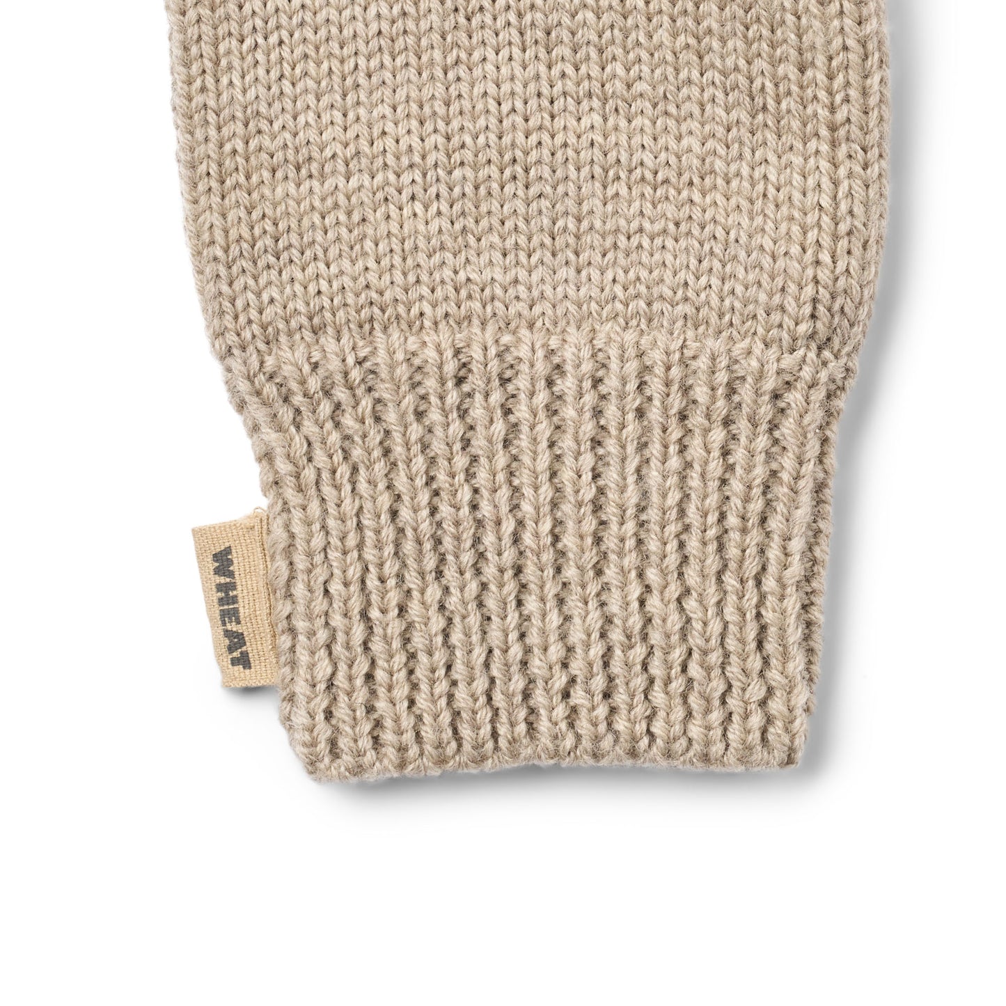 Strick Handschuhe - warm sand melange