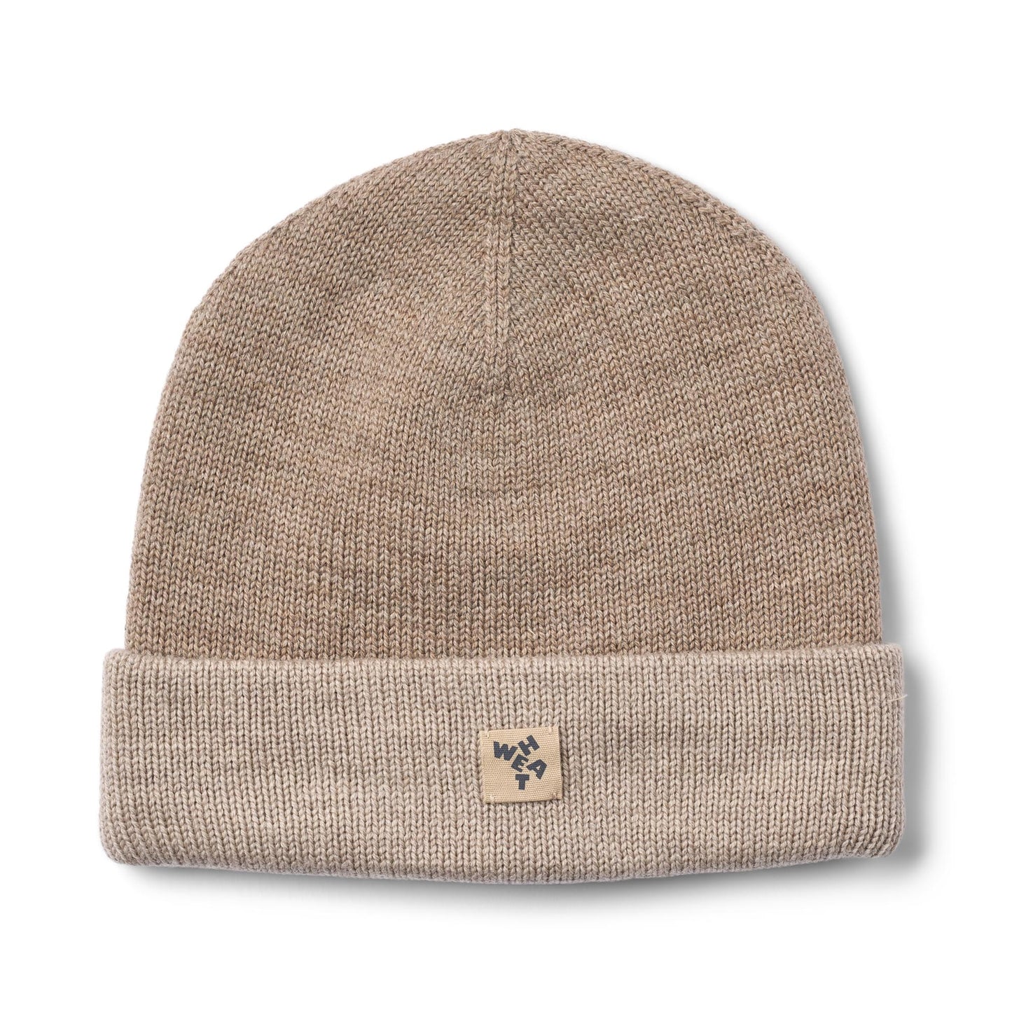 Mütze aus Merinowolle - Grey Camel Melange