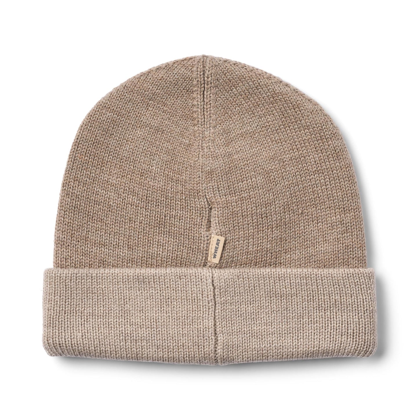 Mütze aus Merinowolle - Grey Camel Melange