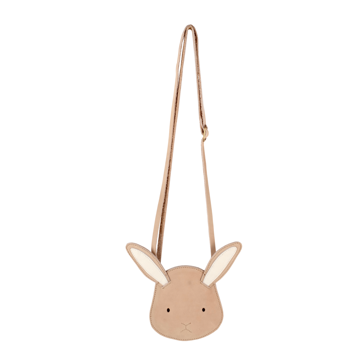 DONSJE - CHILDREN'S HANDBAG - BUNNY - TAUPE NUBUCK