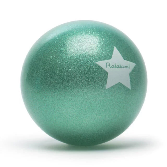 Ratatam Glitter Ball - Green - 15cm