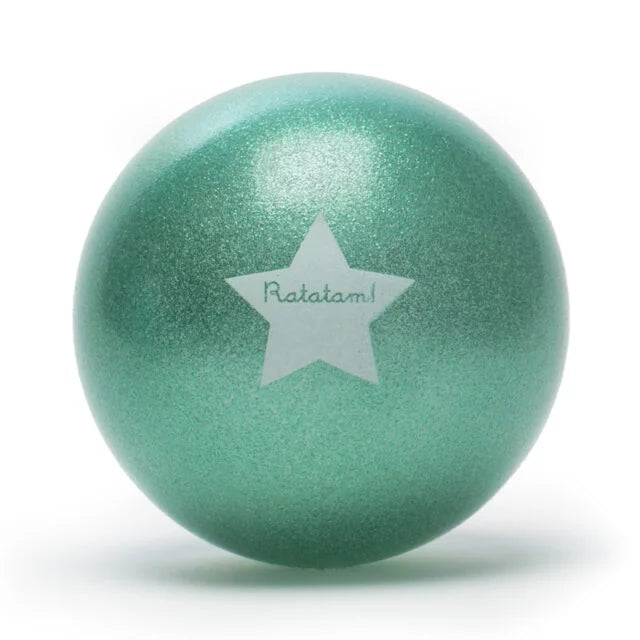 Ratatam Glitter Ball - Green - 15cm