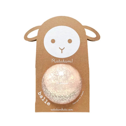 Ratatam Sheep Ball - Bubble Pink 10cm