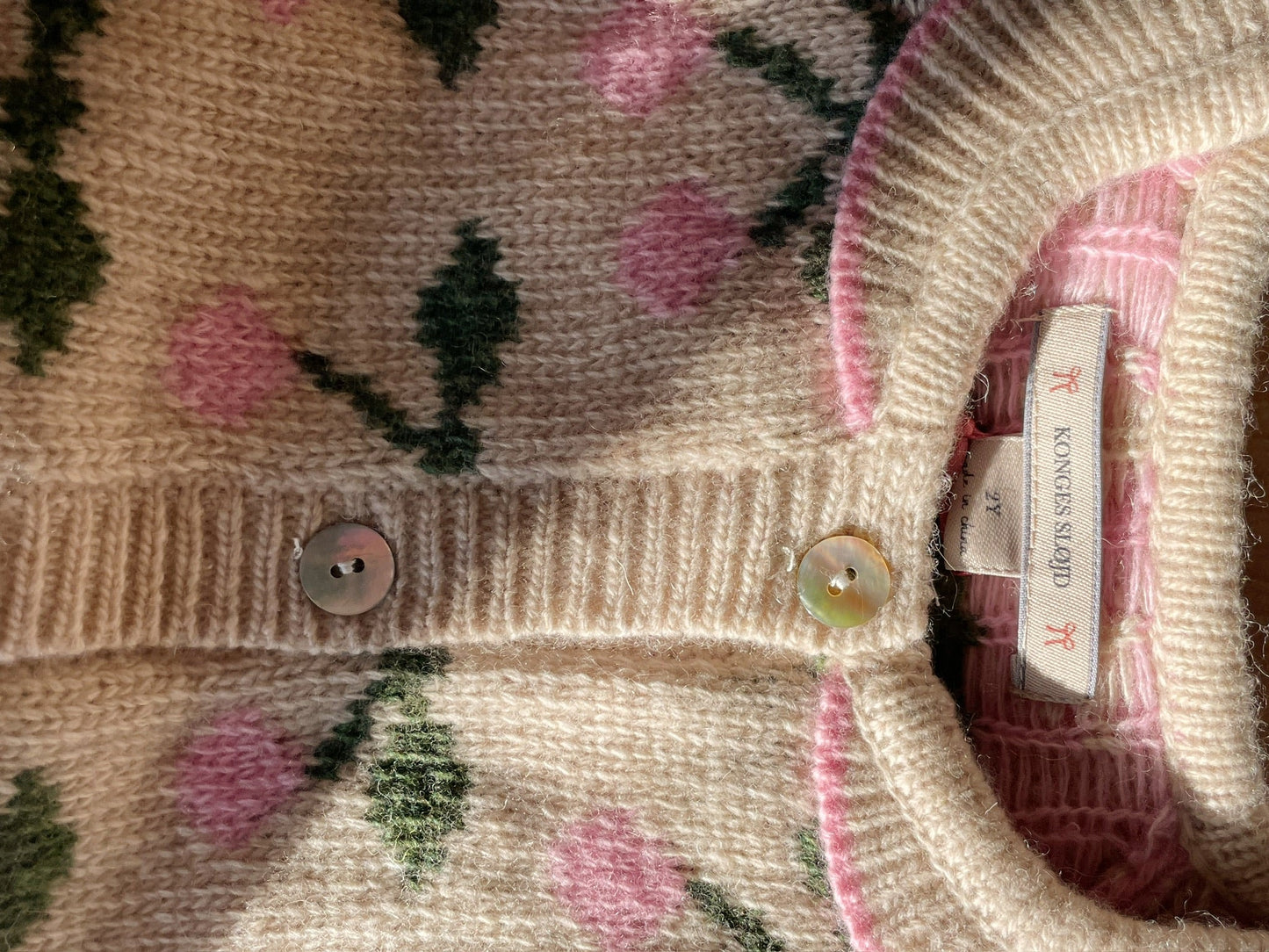 Belou Strickjacke - Cherry