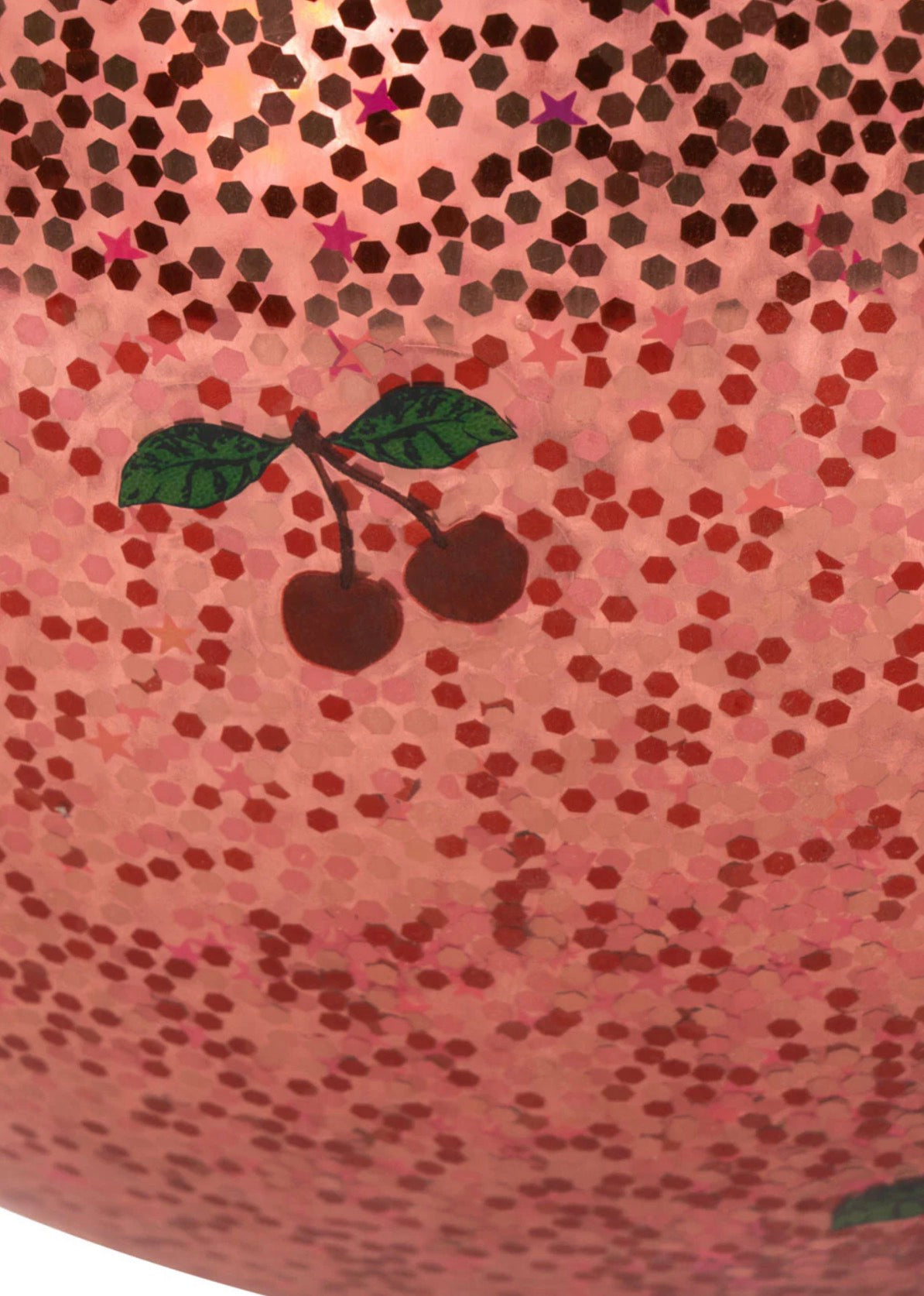 Glitter Jump Ball - Cherry