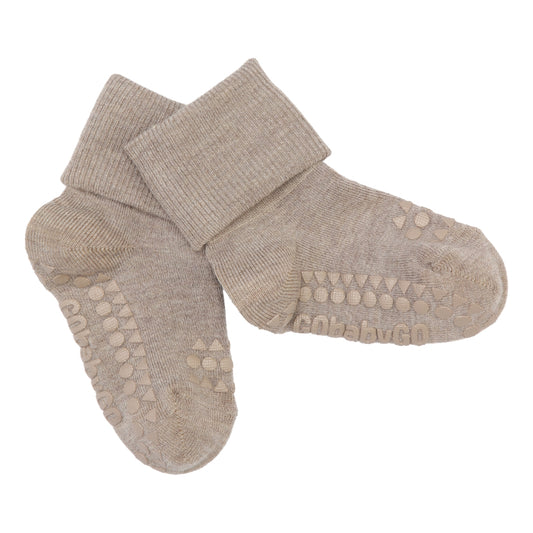 RUTSCHFESTE BABYSOCKEN - SAND