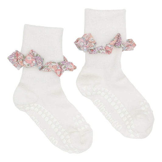 RUTSCHFESTE BABYSOCKEN - LIBERTY OFF WHITE