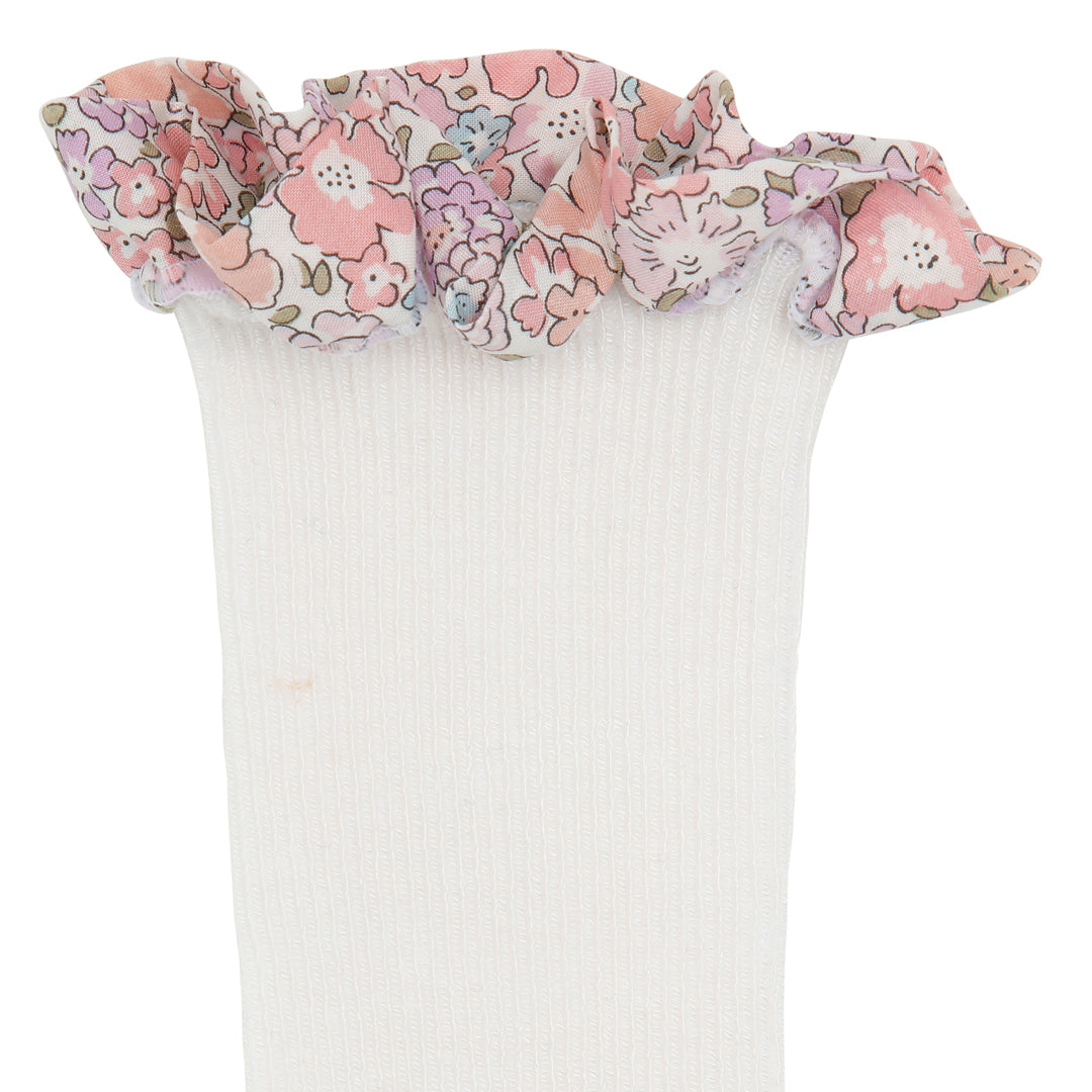 RUTSCHFESTE BABYSOCKEN - LIBERTY OFF WHITE