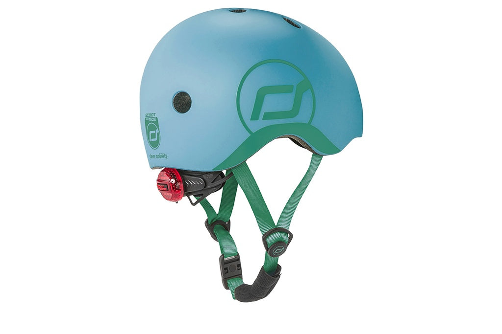 HELM XXS-S - Steel/Blau