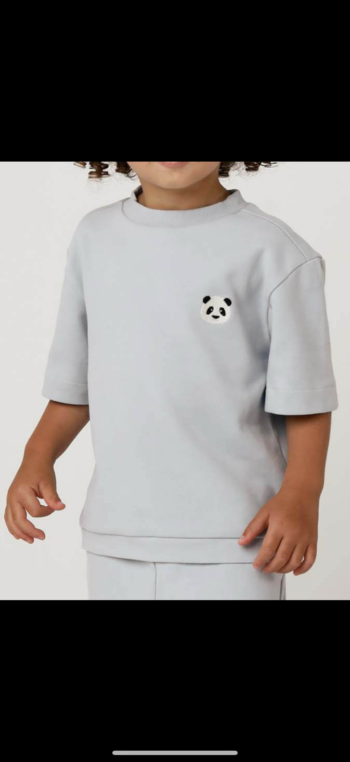Jarne Shirt | Panda | Ice Blue