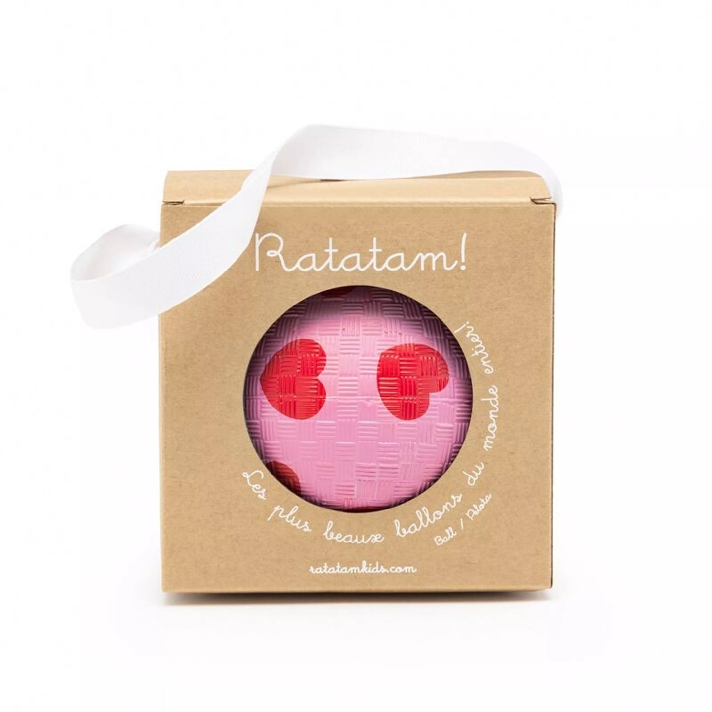 Ratatam - Kleiner Herzballon 12 cm - rosa