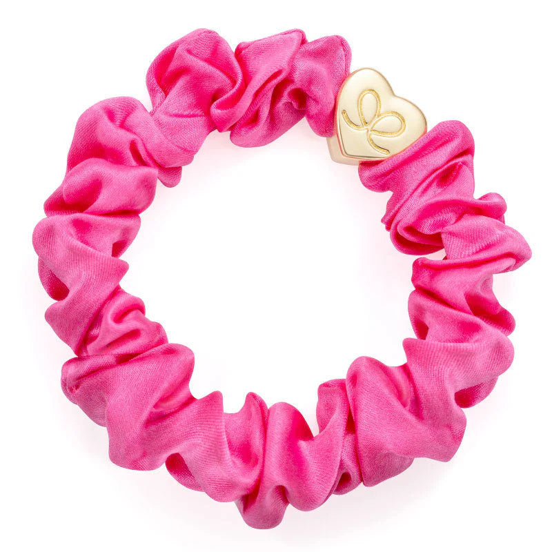 Scrunchie aus Maulbeerseide - Bubblegum Pink