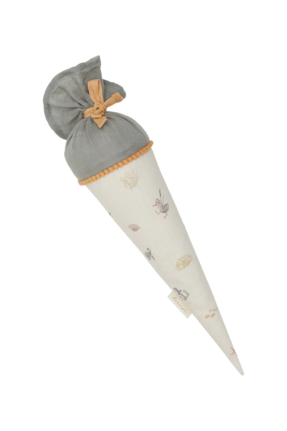 KITA TÜTE /SCHULTÜTE KLEIN Seagull MIT PAPPKEGEL UND FÜLLKISSEN