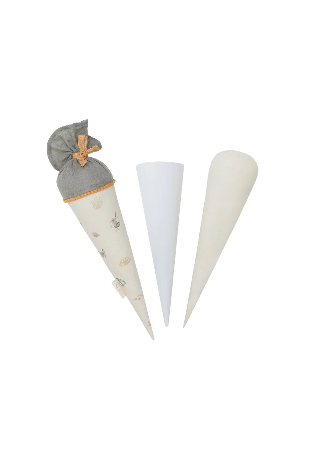 KITA TÜTE /SCHULTÜTE KLEIN Seagull MIT PAPPKEGEL UND FÜLLKISSEN