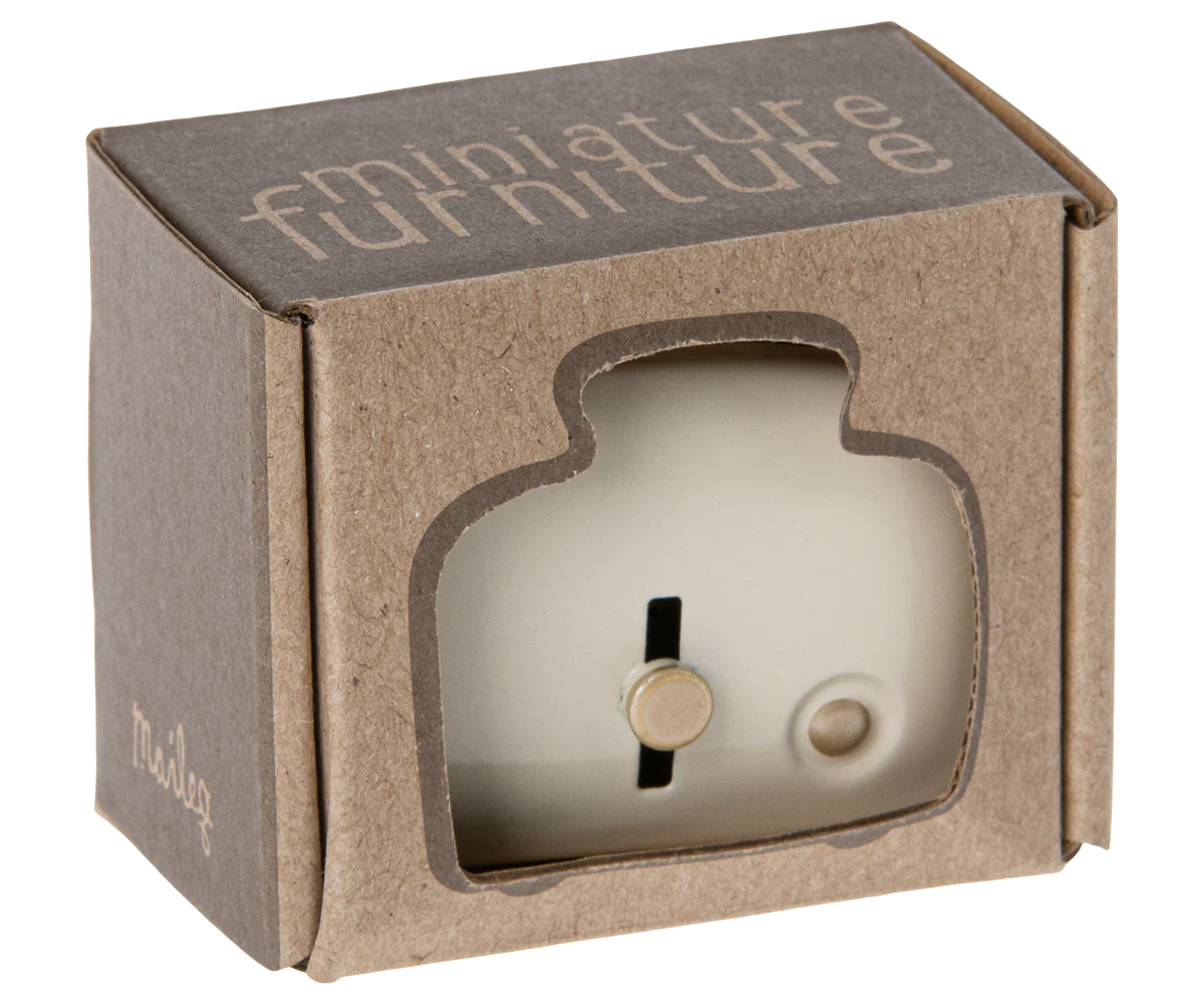 Maileg Miniatur Toaster mit Brot -Weiß