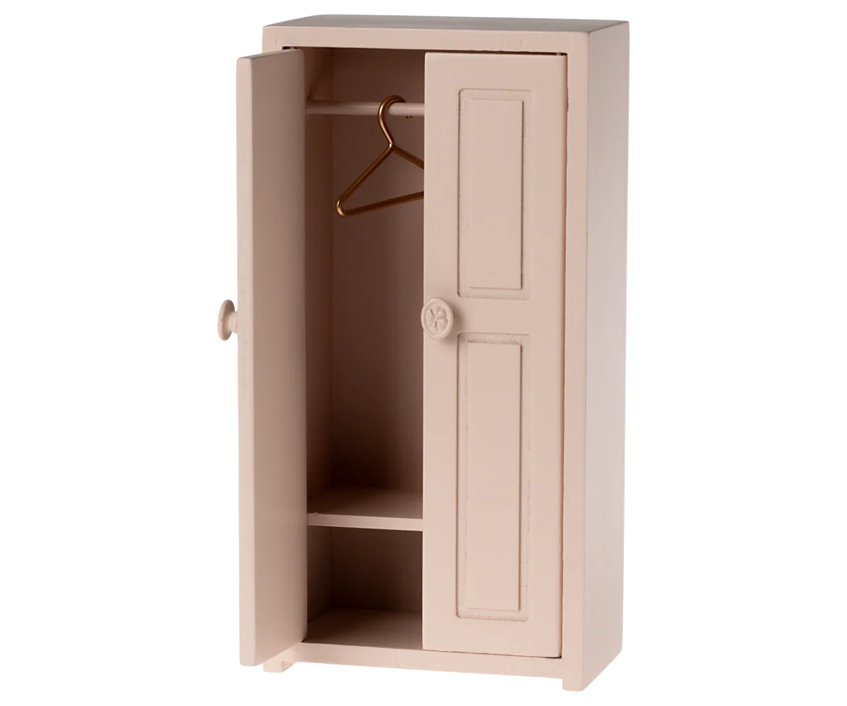 Maileg - Kleiderschrank Maus - Rosa