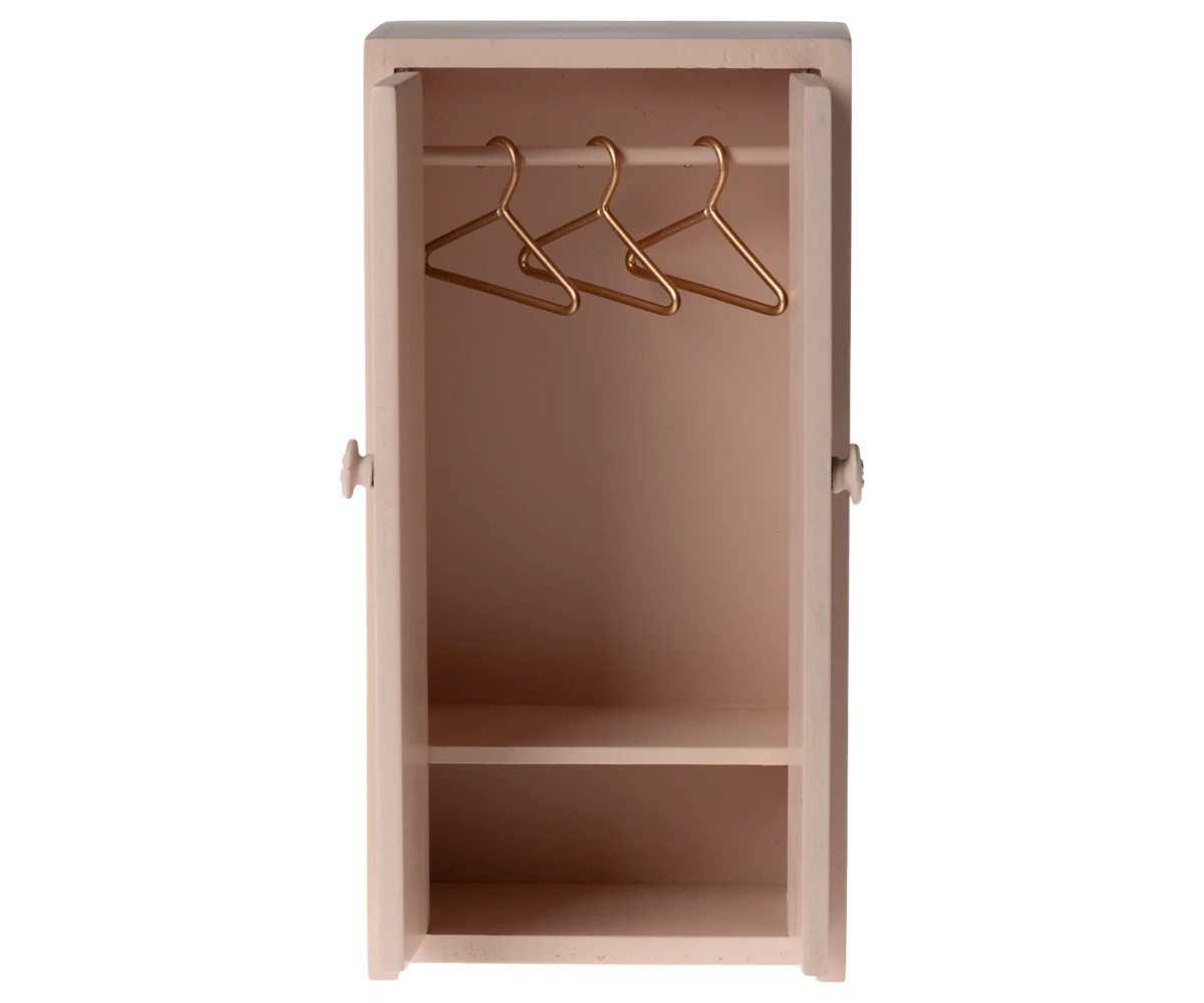 Maileg - Kleiderschrank Maus - Rosa