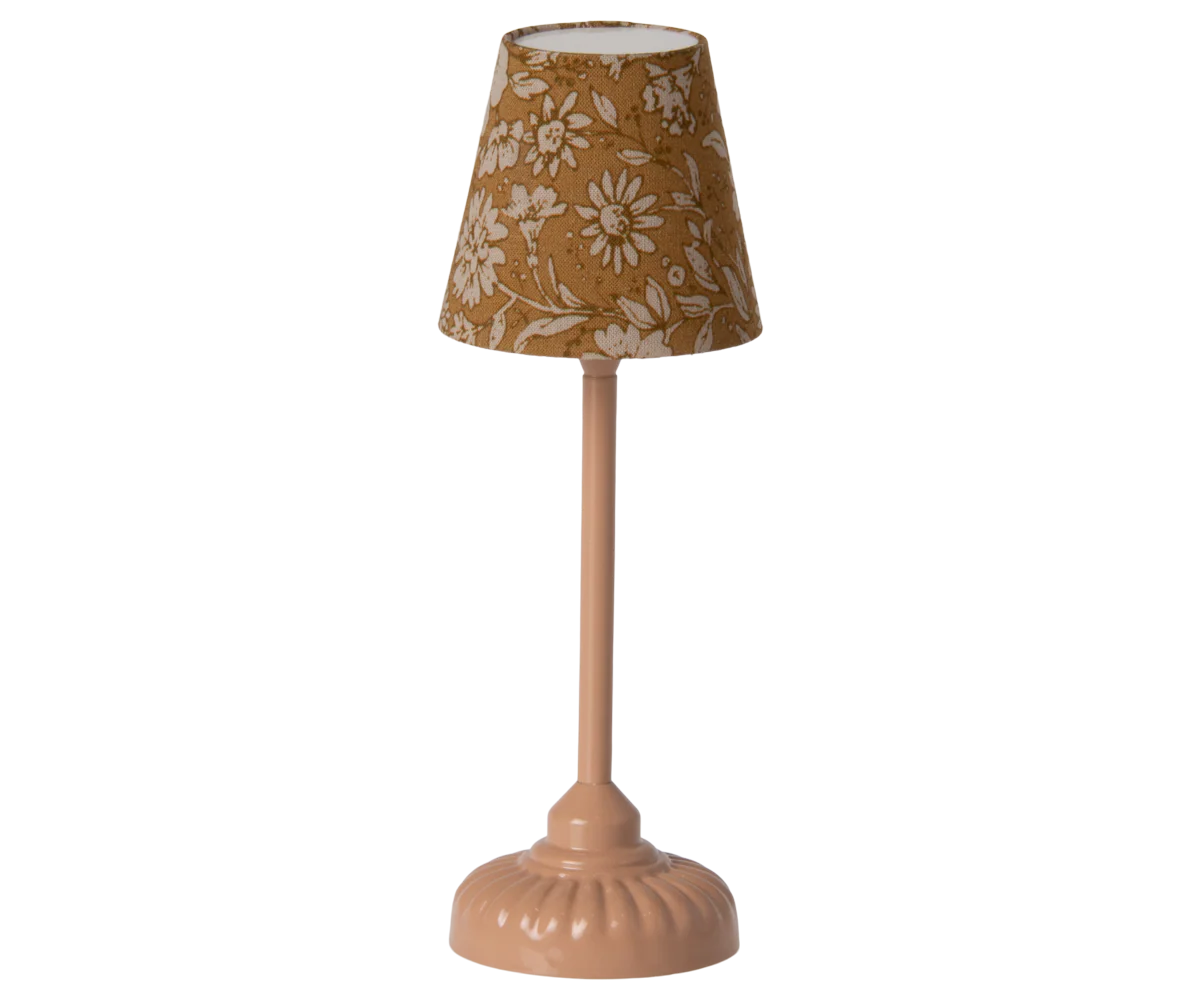 Maileg - Vintage Stehlampe, Maus - Dunkel Powder