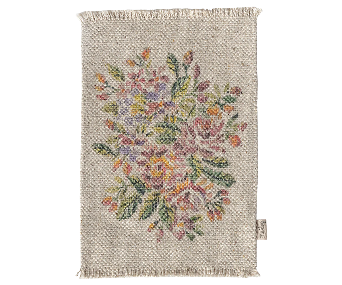 Maileg - Teppich Blumen Medium