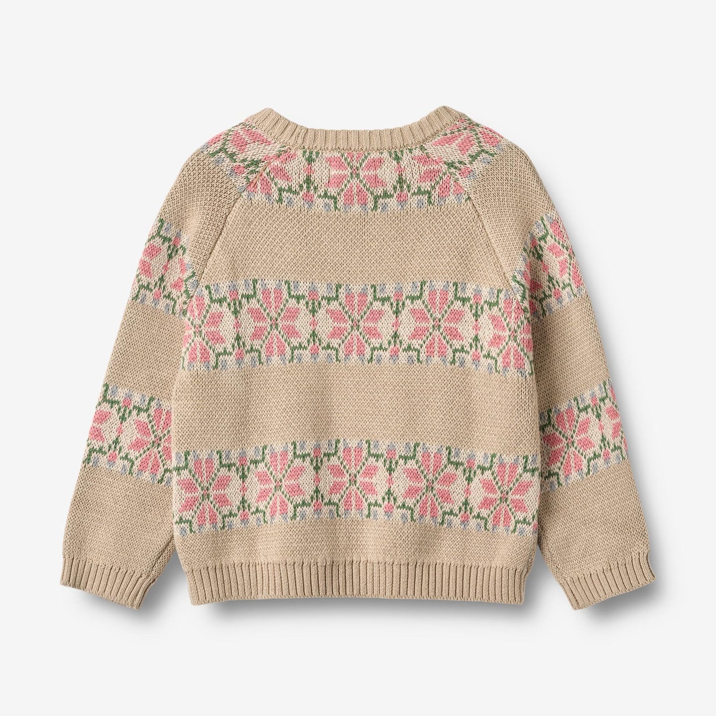 Jaquard Pullover Alberte - warm sand