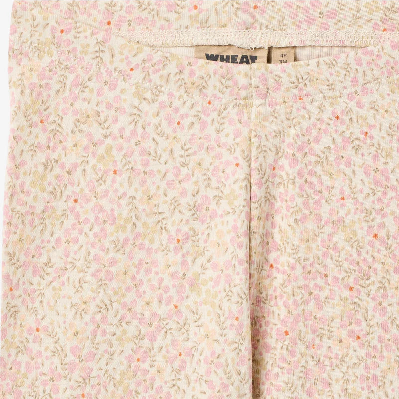 Leggings Jules aus Bio Baumwolle - Coral Flowers