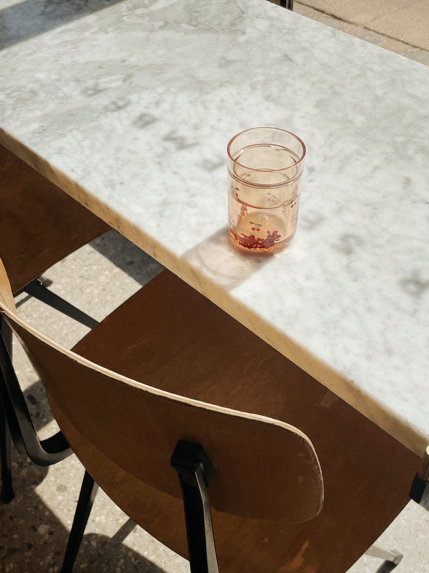 Glitzerbecher 2er Pack - Cherry