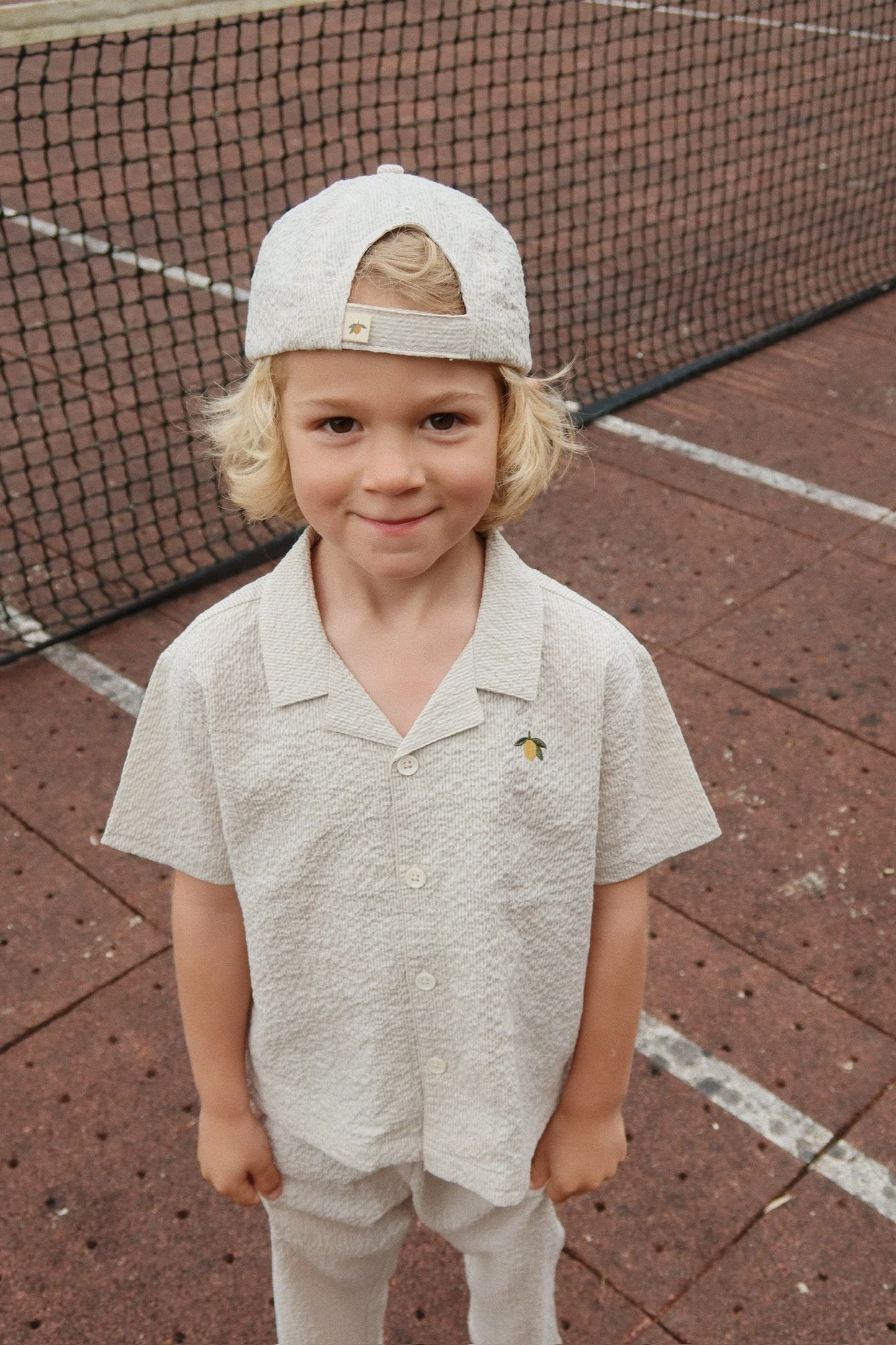 Elliot Shirt - Streifen Zitrone