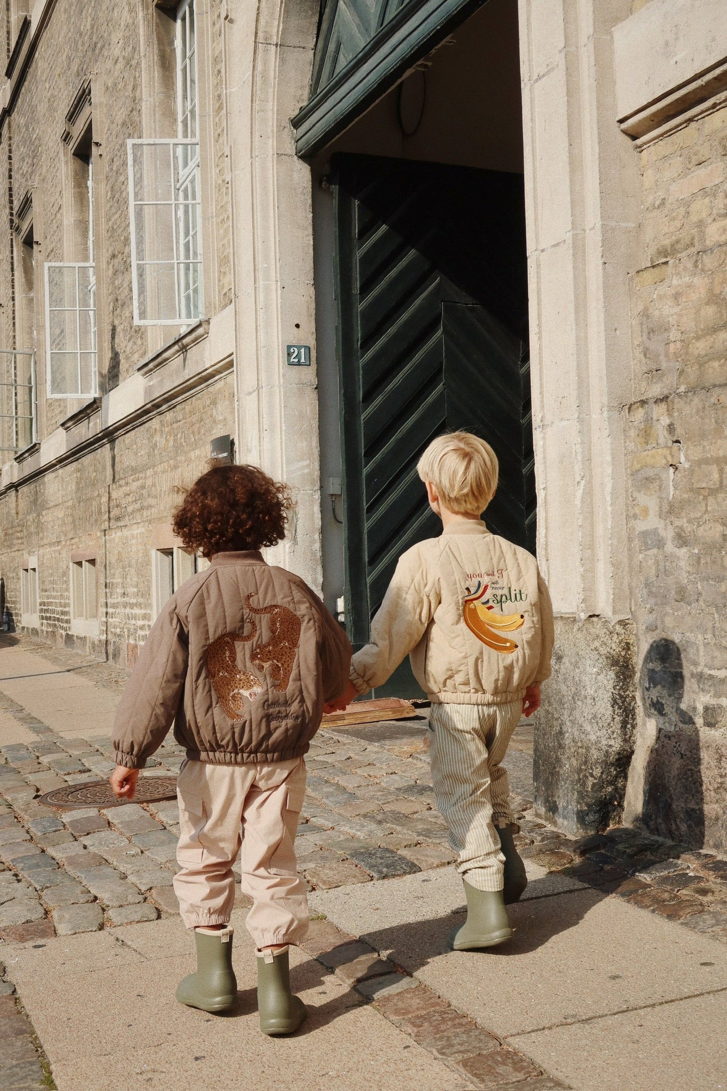 JUNO Bomberjacke - Walnut