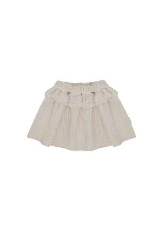 muslin skirt - 'cappuccino'