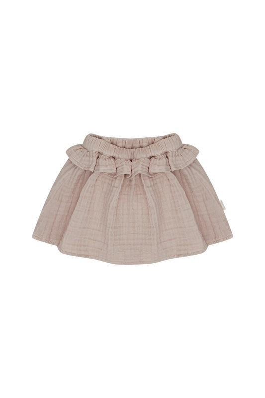 muslin skirt - 'dusty rose'