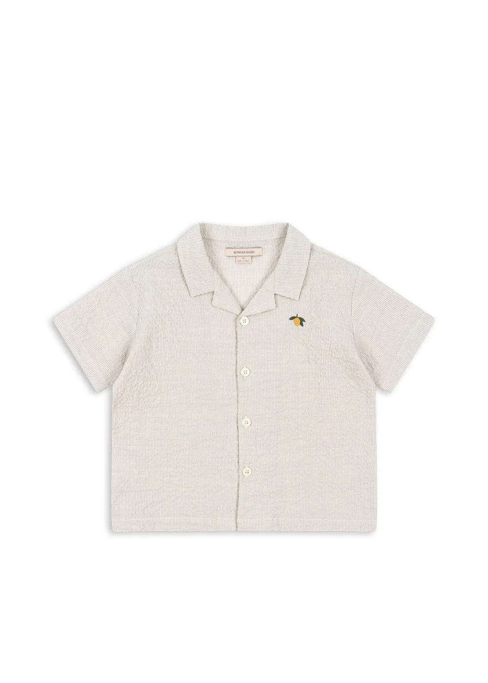Elliot Shirt - Streifen Zitrone