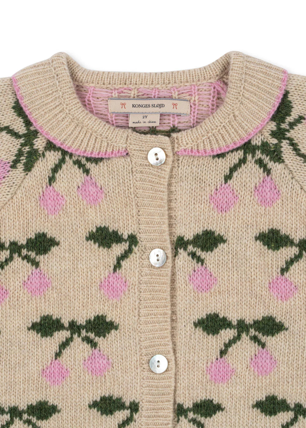 Belou Strickjacke - Cherry