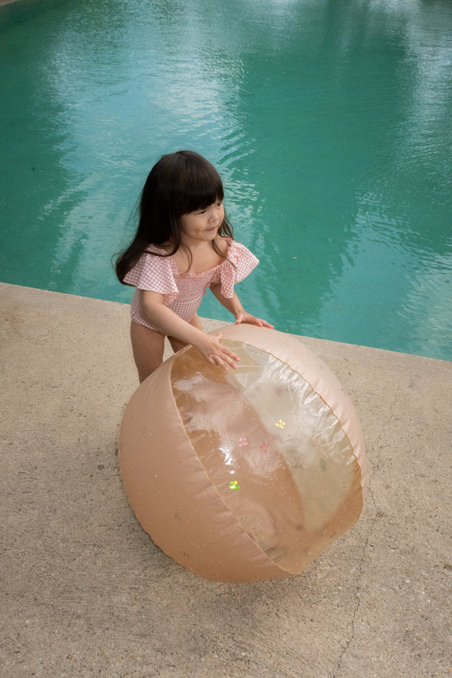 BEACH BALL LARGE - CHERRY