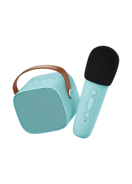 Lalarma Karaoke - Musikbox mit Mikrofon - Blau